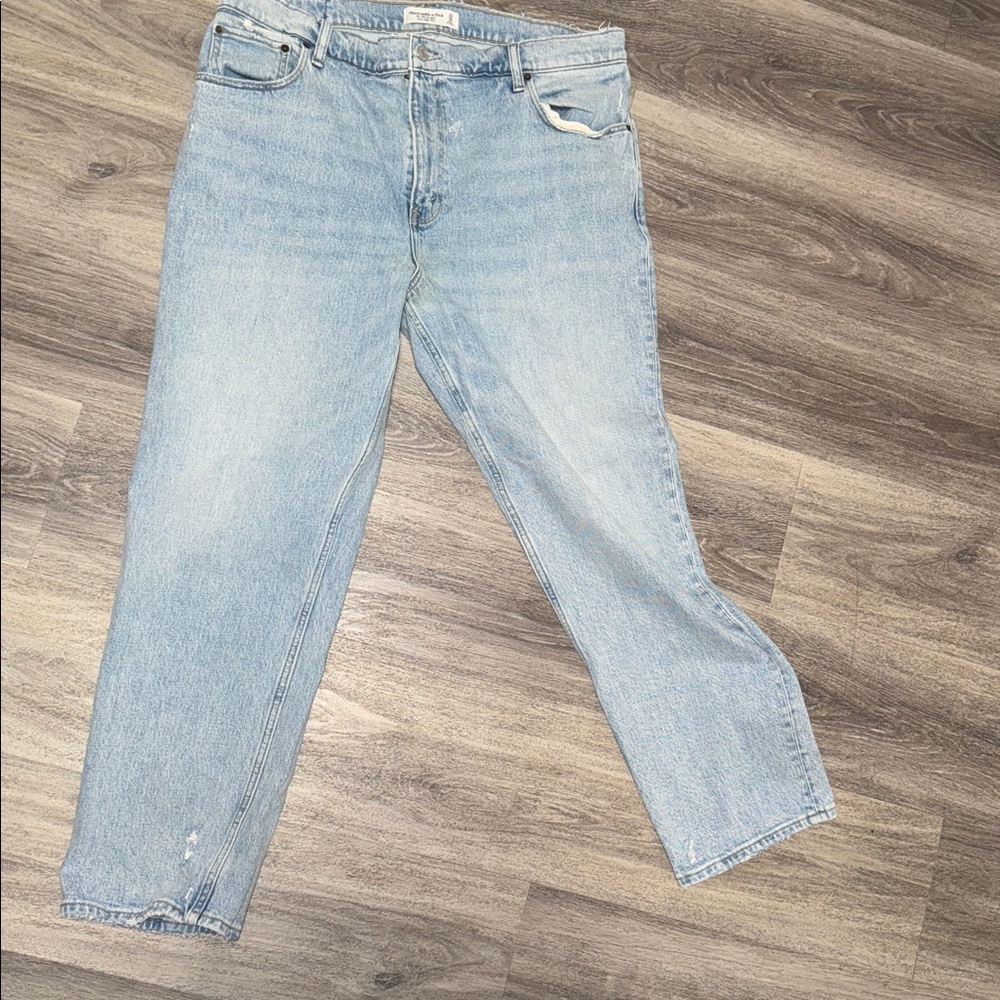 Abercrombie & Fitch Light Blue High-Rise Women’s Jeans
